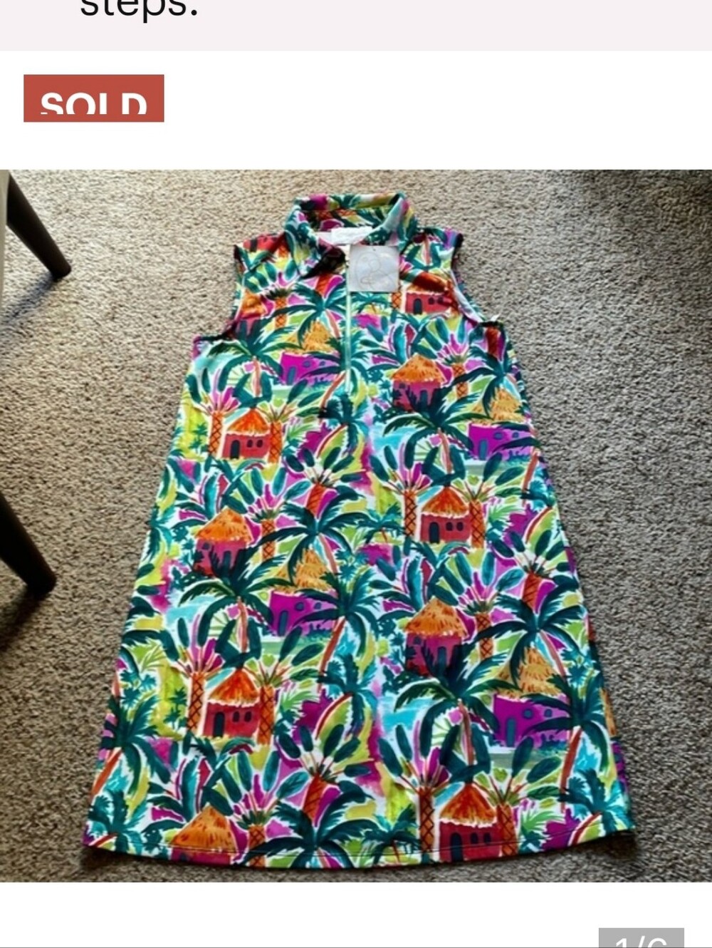 NWT Cappogallo dress Size M